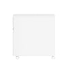 SoBuy ASK05-W Caisson de Bureau Support Imprimante Roulant Organiseur Bureau Mobile Caisson avec Tiroirs et Compartiments Bureau