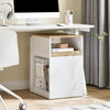 SoBuy ASK08-WN Caisson de Bureau Mobile avec 1 Tiroir Amovible et 2 Compartiments | Prévente