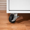 SoBuy ASK09-W Caisson de Bureau à roulettes