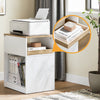 SoBuy ASK08-WN Caisson de Bureau Mobile avec 1 Tiroir Amovible et 2 Compartiments | Prévente