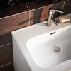 SoBuy BZR171-N Meuble Suspendu pour Lavabo Armoire avec Vasque Ensemble de Lavabo en céramique, 1 Tiroir et 1 Compartiment