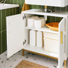 SoBuy BZR179-W Meuble sous Lavabo, Meuble sous Vasque