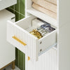 SoBuy BZR181-W Meuble Colonne Salle de Bain, Armoire de Rangement Placard de Rangement Étroite