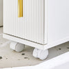 SoBuy BZR183-W Armoire Toilettes WC Support Papier Toilette Meuble de Salle de Bain