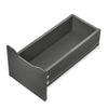 SoBuy BZR191-DG Meuble de Rangement Salle de Bain Étroit sur roulettes, Support Papier Toilette avec roulettes, Armoire Toilettes WC Compact, 3 Tiroirs
