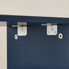 SoBuy BZR195-B Meuble de Rangement Salle de Bain Étroit sur roulettes, Support Papier Toilette, Armoire Toilettes WC Compact, 1 Plateau Amovible et 3 Tiroirs