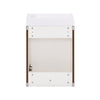 SoBuy BZR196-BR Meuble Suspendu avec Lavabo