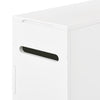 SoBuy BZR199-W Distributeur de Papier Toilette Support à Papier Toilette Armoire Porte-Papier Toilette, Fixé au Mur