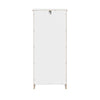 SoBuy BZR21-W Meuble Bas de Salle de Bain, Armoire Toilette avec 1 Tiroir et 1 Panier à Linge Pliable, Meuble de Rangement, Corbeille à Linge, Coffre à Linge, Porte Vêtement, 40x38x90cm, Blanc
