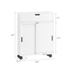 SoBuy BZR31-W Meuble de Rangement Salle de Bain Armoire de Côté Rangement