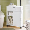 SoBuy BZR31-W Meuble de Rangement Salle de Bain Armoire de Côté Rangement