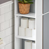 SoBuy BZR76-HG Meuble Colonne de Salle de Bain Placard Armoire Toilette Haute Etagères de Rangement