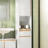 SoBuy BZR80-W Meuble Colonne Salle de Bain, Armoire de Rangement Placard de Rangement Étroite | Prévente