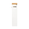 SoBuy BZR85-W Porte Papier Toilette Vertical, étroit, Meuble WC, Support Papier Toilette, Armoire Toilettes