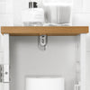 SoBuy BZR85-W Porte Papier Toilette Vertical, étroit, Meuble WC, Support Papier Toilette, Armoire Toilettes