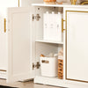 SoBuy BZR86-W Meuble sous-Lavabo, Meuble sous-Vasque à 2 Portes, Meuble sous Évier, Salle de Bain, Placard de Rangement