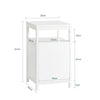 SoBuy FBT117-W Table d'Appoint, Bout de Canapé, Table Basse, Table de Chevet, Table de Nuit