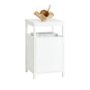 SoBuy FBT117-W Table d'Appoint, Bout de Canapé, Table Basse, Table de Chevet, Table de Nuit