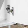 SoBuy FBT124-W Table de Chevet, Table de Nuit, Table d'Appoint, Bout de Canapé