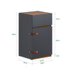 SoBuy FBT146-DG Table de Chevet Bout de Canapé Table de Nuit Table d'Appoint Table Basse avec 1 Tiroir et 1