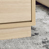 SoBuy FBT153-N Table de Chevet Bout de Canapé Table de Nuit Table d'Appoint Table Basse avec 2 Tiroirs