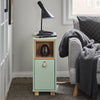 SoBuy FBT161-GR Bout de Canapé, Table d'Appoint