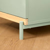 SoBuy FBT164-GR Table de Chevet avec 2 tiroirs Table d’appoint pour Chambre et Salon Vert 40x44x49cm