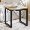 SoBuy FBT42-N Tables Basses Gigognes, Set de 2, Lot de 2 tables d'appoint empilables