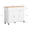 SoBuy FKW116-WN Desserte sur roulettes, Chariot de Cuisine