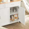 SoBuy FKW116-WN Desserte sur roulettes, Chariot de Cuisine