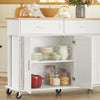 SoBuy FKW116-WN Desserte sur roulettes, Chariot de Cuisine
