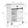 SoBuy FKW121-W Desserte de Cuisine à roulettes Chariot de Service Cuisine 69x46x92 cm