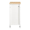 SoBuy FKW46-II-WN Desserte roulante Chariot de Service Chariot de Cuisine Meuble de Rangement avec Aspect Grillagé