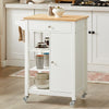 SoBuy FKW46-WN Desserte roulante Chariot de cuisine de service Meuble de Rangement