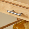 SoBuy FKW53-N Desserte cuisine Table roulante en Bambou Chariot de cuisine