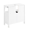 SoBuy FRG128-W Meuble Sous-Lavabo Meuble pour lavabo suspendu