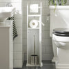 SoBuy FRG135-W Support Papier Toilette Armoir Porte-papier Toilettes Porte Brosse WC