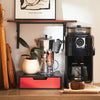 SoBuy FRG179-R Boîte de Rangement à Tiroir pour Capsules de Thé et Café Boîte à Capsules de Café, Boîte à Thé, Boite de Rangement Dosettes, en Bambou