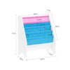 SoBuy FRG225-F Bibliothèque Étagère à Livres pour Enfants Porte-revues 4 Compartiments, 62x30x71cm