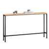SoBuy FSB19-L-E Table Console Table d'appoint Bout de canapé Table d’entrée Cadre et 4 Pieds en Fer, L120cm x P20cm x H81cm