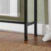 SoBuy FSB19-XL-Z Table Console Table d'appoint Bout de canapé Table d’entrée Cadre et 4 Pieds en Fer
