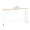 SoBuy FSB19-Z Console Entrée Meuble Couloir Étagère Arrière Canapé – Structure Métal Robuste, Design Moderne Ultra Fin – Idéal pour Salon, Chambre, Entrée – 120x20x65cm