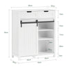 SoBuy FSB74-K-W Meuble Chaussures, Meuble Entrée, Commode Armoire de Rangement