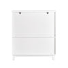 SoBuy FSB84-W Meuble de Rangement Meuble d’entrée Buffet Placard avec 2 Tiroirs et 2 Portes Coulissantes