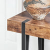 SoBuy FSB88-F Table Console, Bout de Canapé, Table d’Entrée, Meuble d’Entrée, Table d'Appoint, Buffet Table Décorative, Cadre en Métal