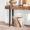 SoBuy FSB88-F Table Console, Bout de Canapé, Table d’Entrée, Meuble d’Entrée, Table d'Appoint, Buffet Table Décorative, Cadre en Métal