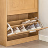 SoBuy FSR137-N Meuble à Chaussures Armoire à Chaussures Commode à Chaussures2 Abattants