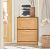SoBuy FSR137-N Meuble à Chaussures Armoire à Chaussures Commode à Chaussures2 Abattants
