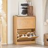 SoBuy FSR137-N Meuble à Chaussures Armoire à Chaussures Commode à Chaussures2 Abattants
