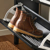 SoBuy FSR152-SCH Armoire à Chaussures, Commode à Chaussures avec 2 Abattants à Chaussures, Meuble d'Entrée, Rangement pour Chaussures